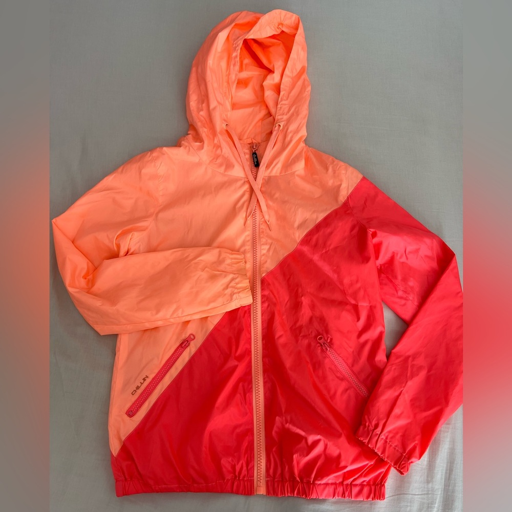 Neon Windbreaker Jacket